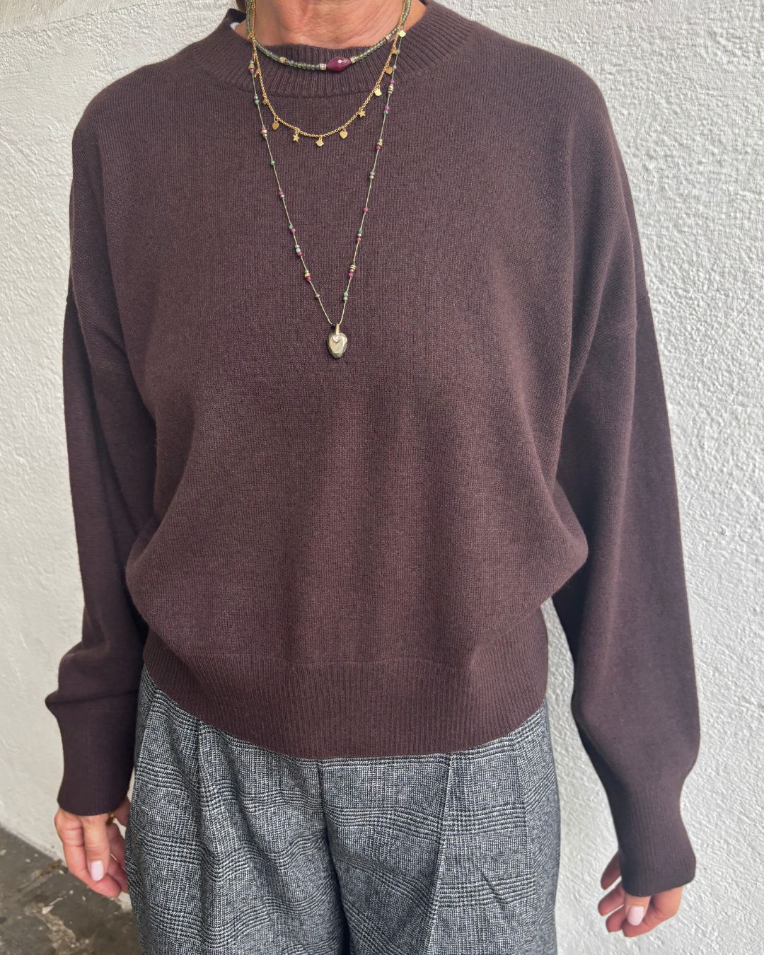 PARK Boyfriend Jumper - Tree Bark
