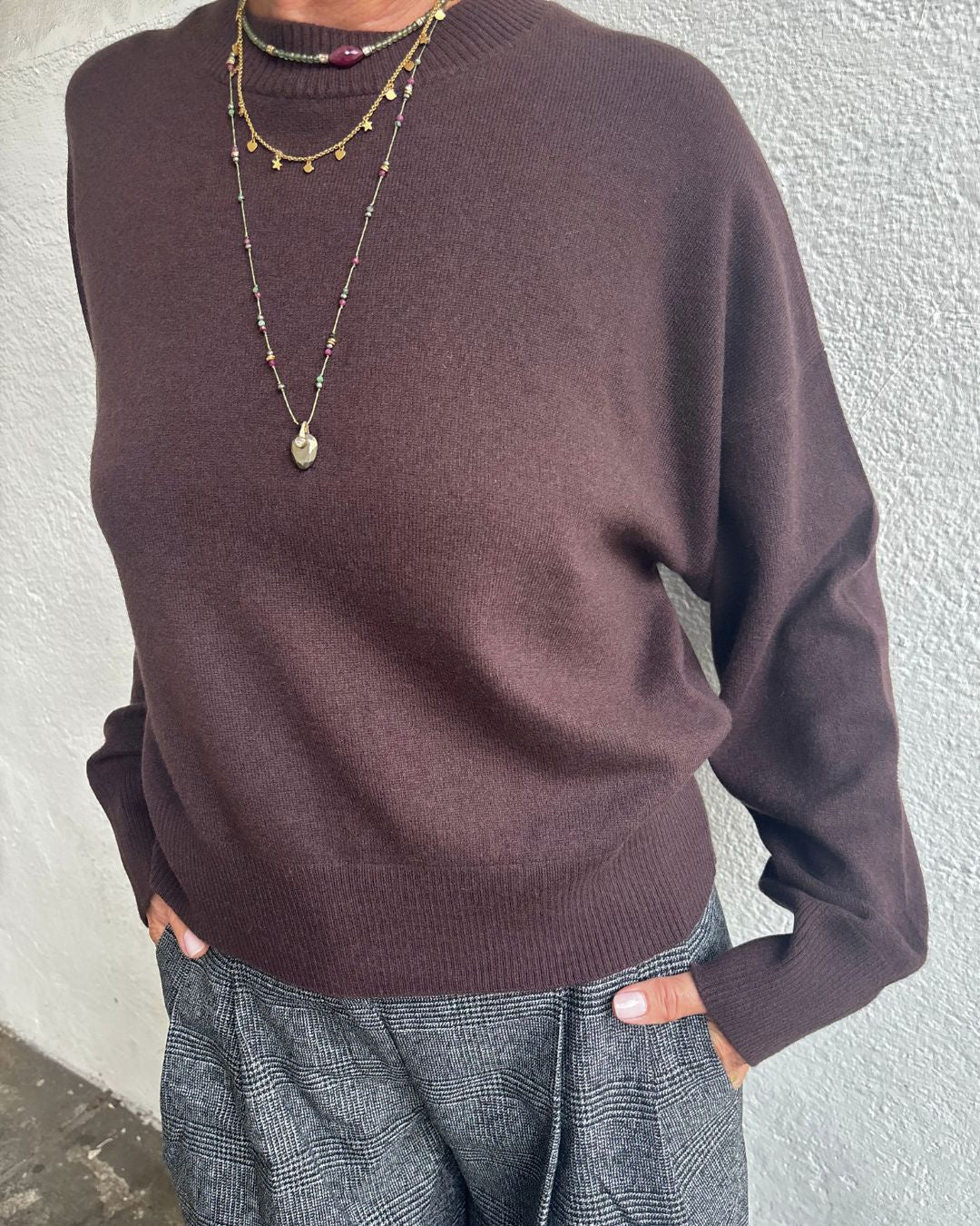 PARK Boyfriend Jumper - Tree Bark
