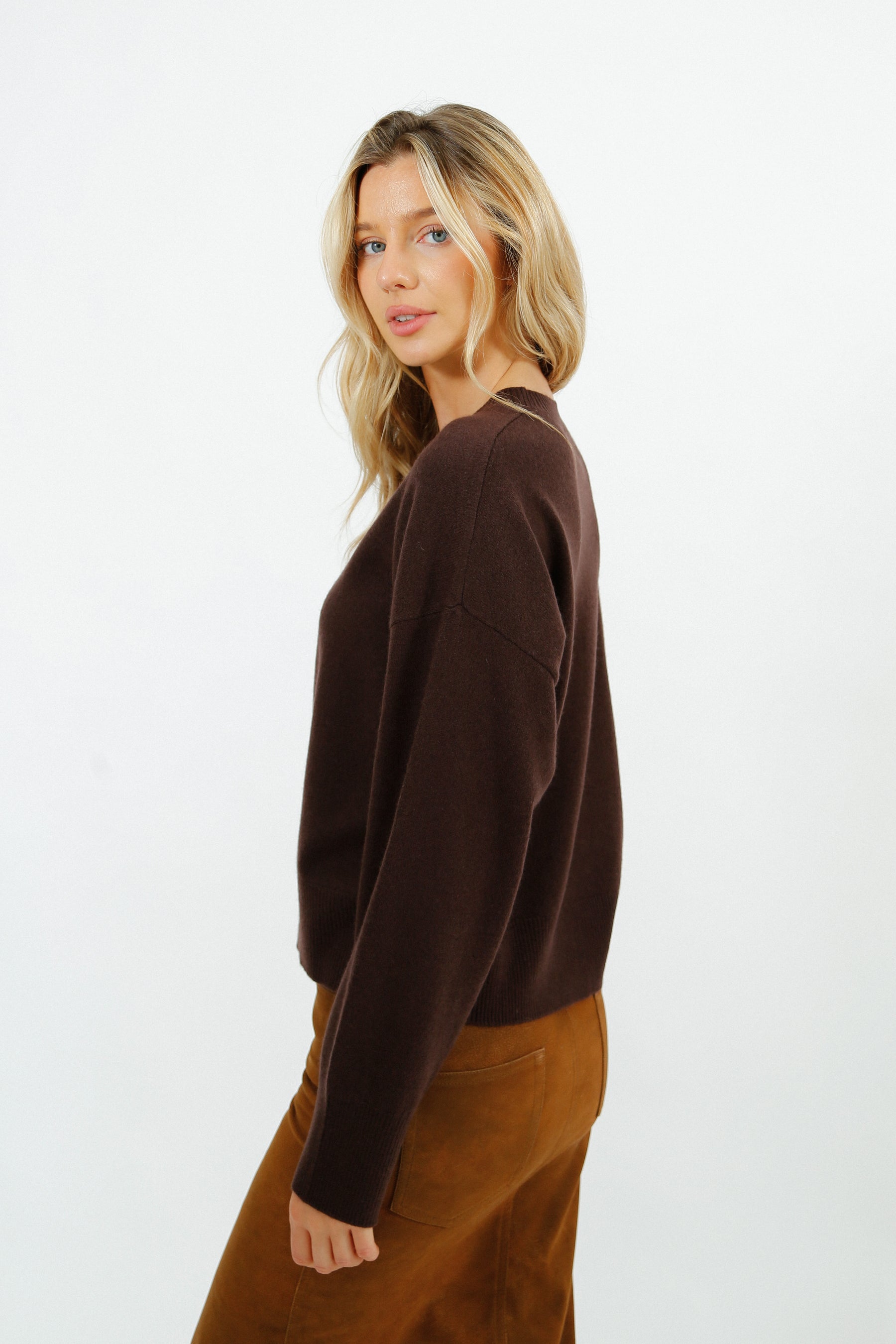 PARK Boyfriend Jumper - Tree Bark