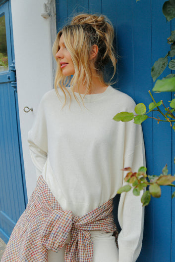 PARK Boyfriend Jumper - Angora