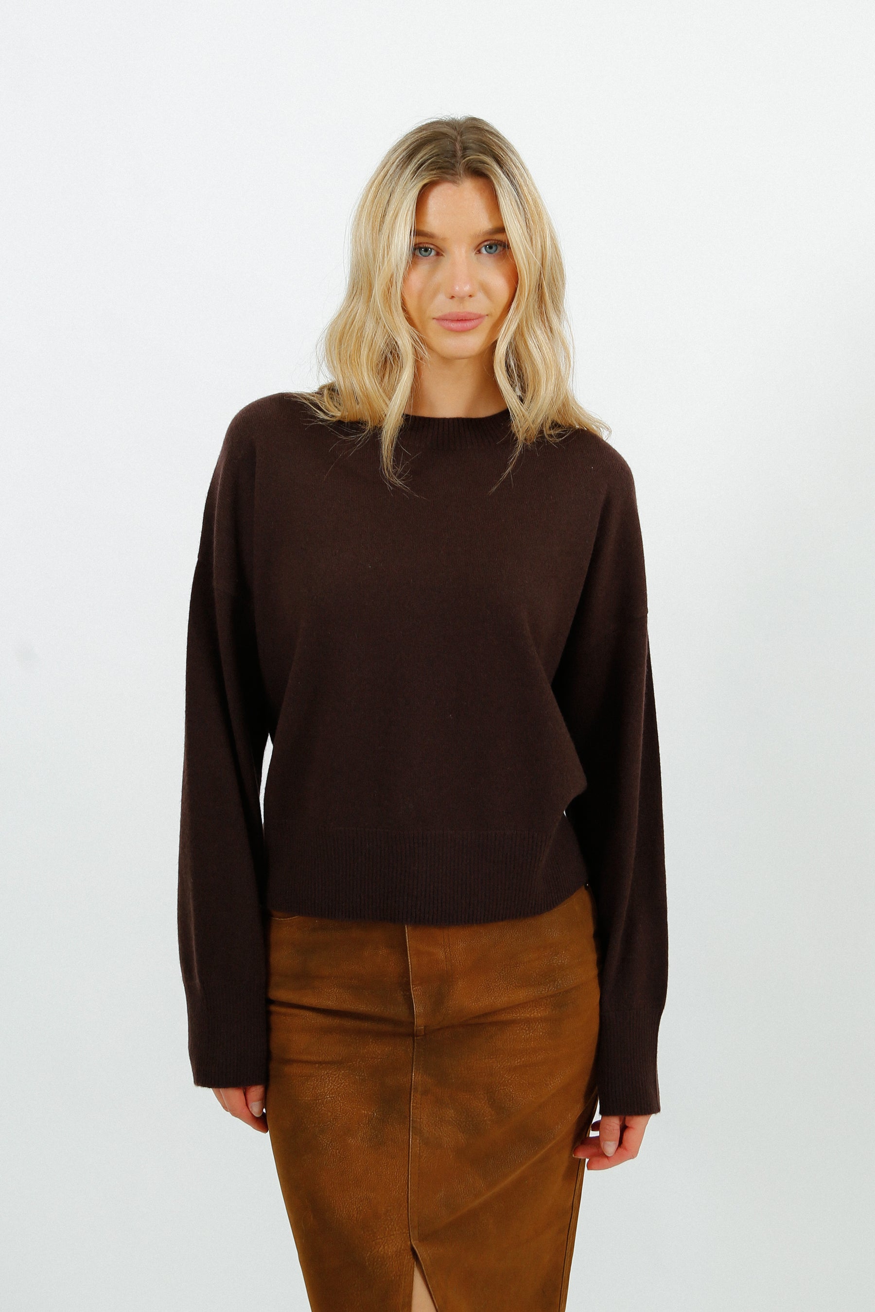PARK Boyfriend Jumper - Tree Bark