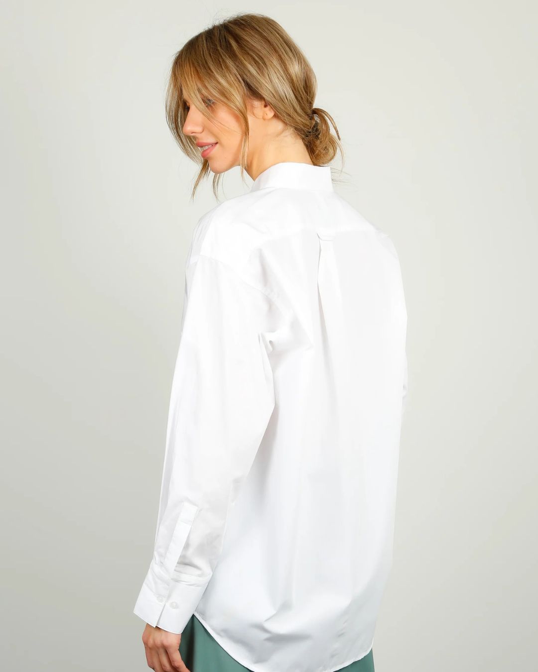 PARK Cotton Shirt in White