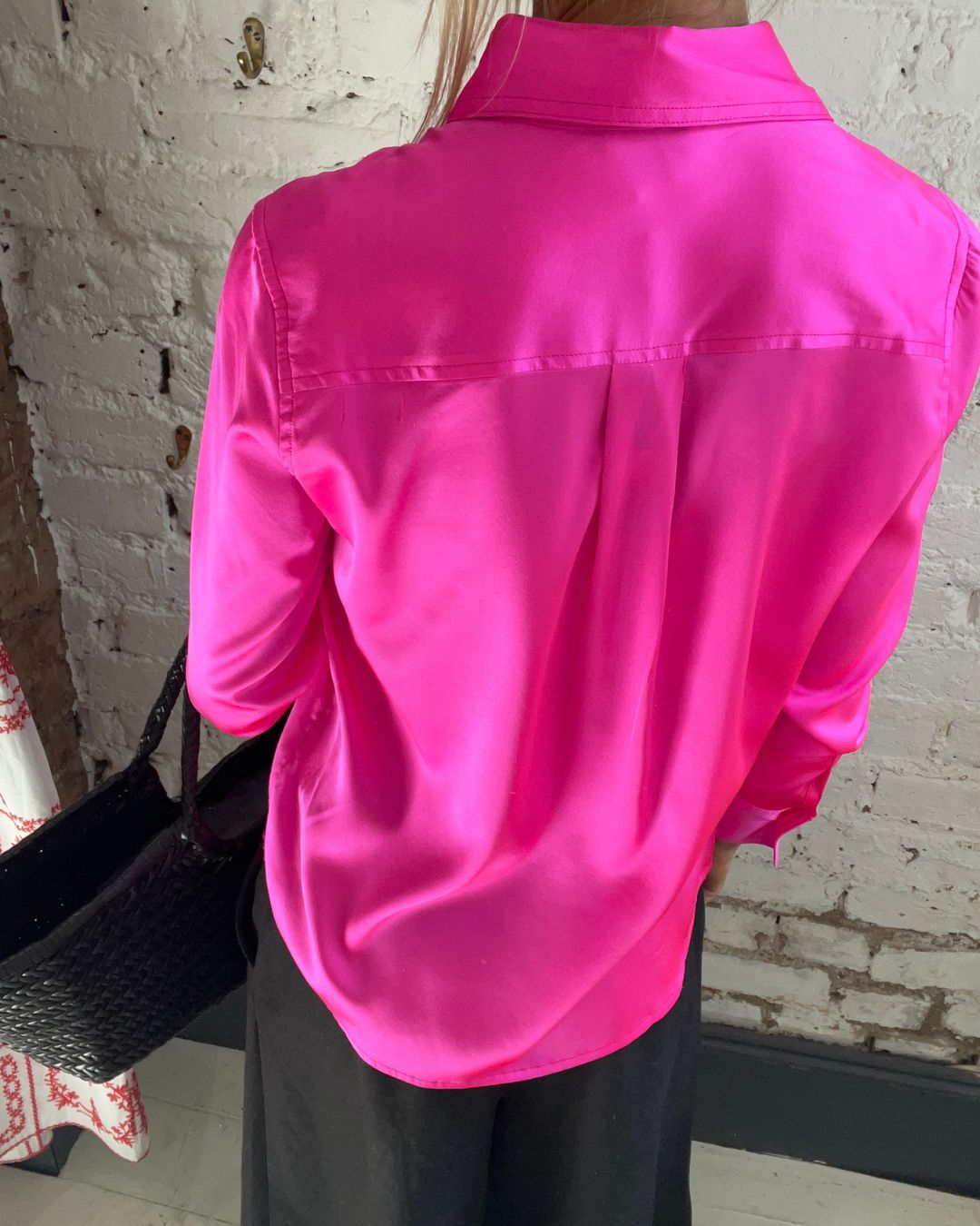 PARK Fia Shirt in Fluro Pink