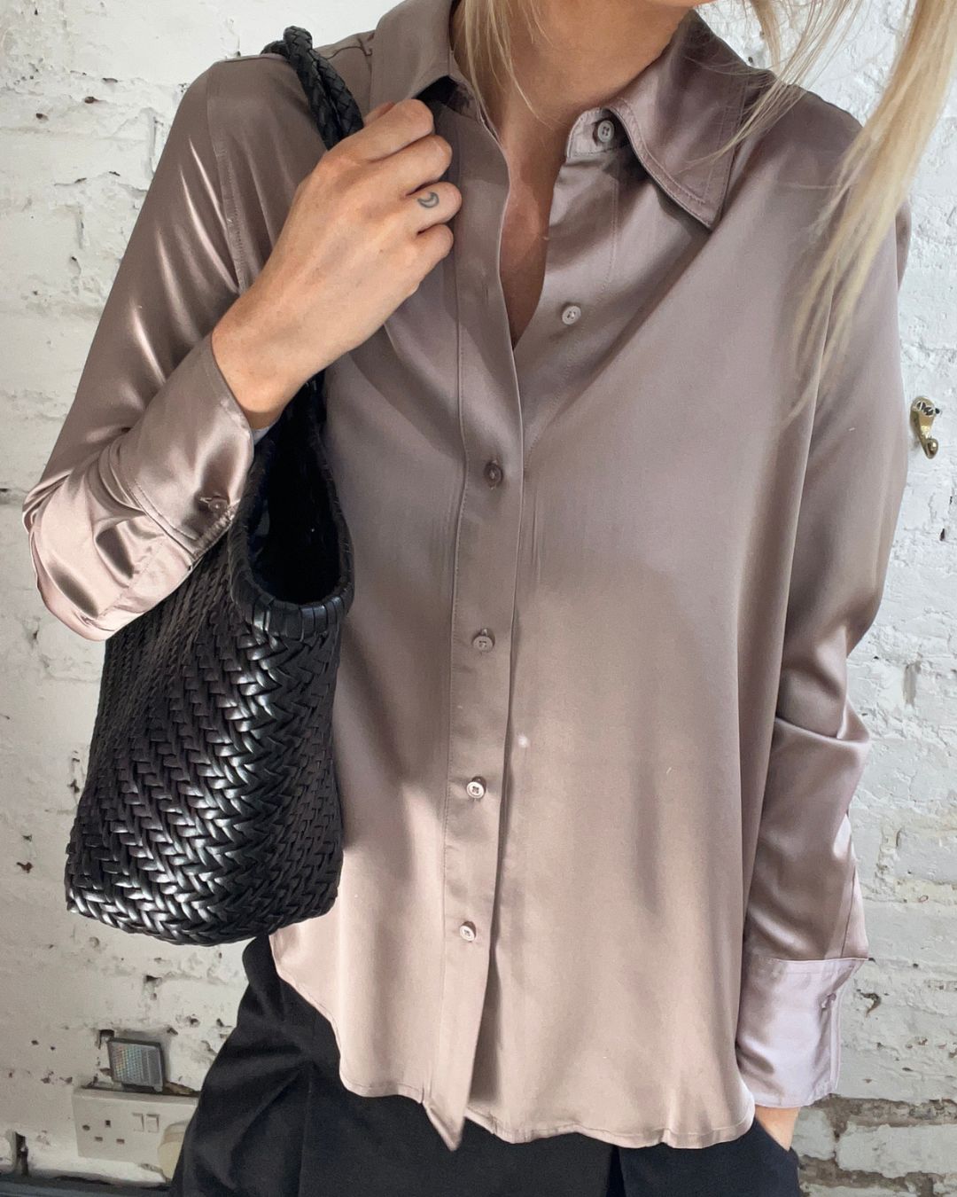 PARK Fia Shirt in Taupe