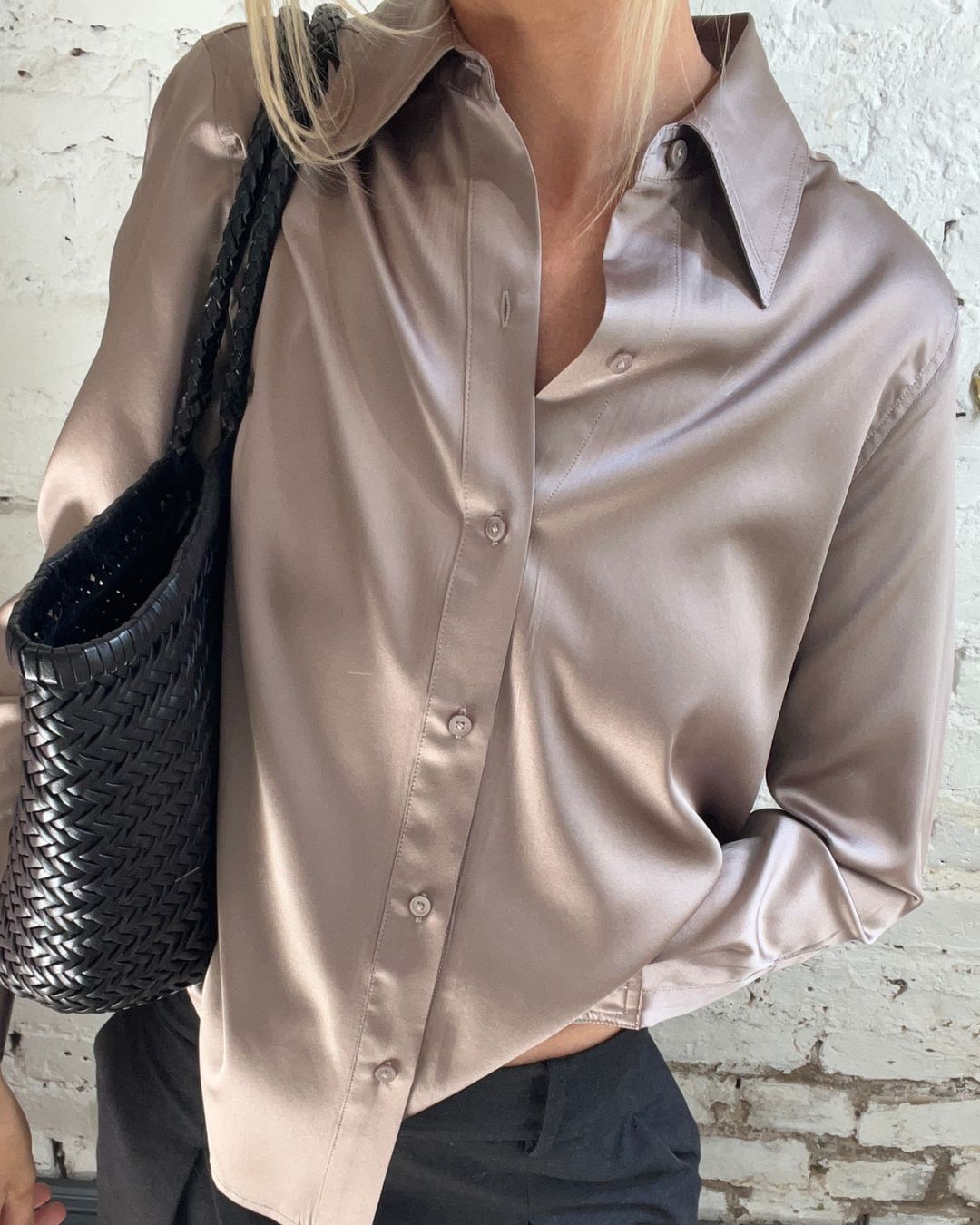 PARK Fia Shirt in Taupe
