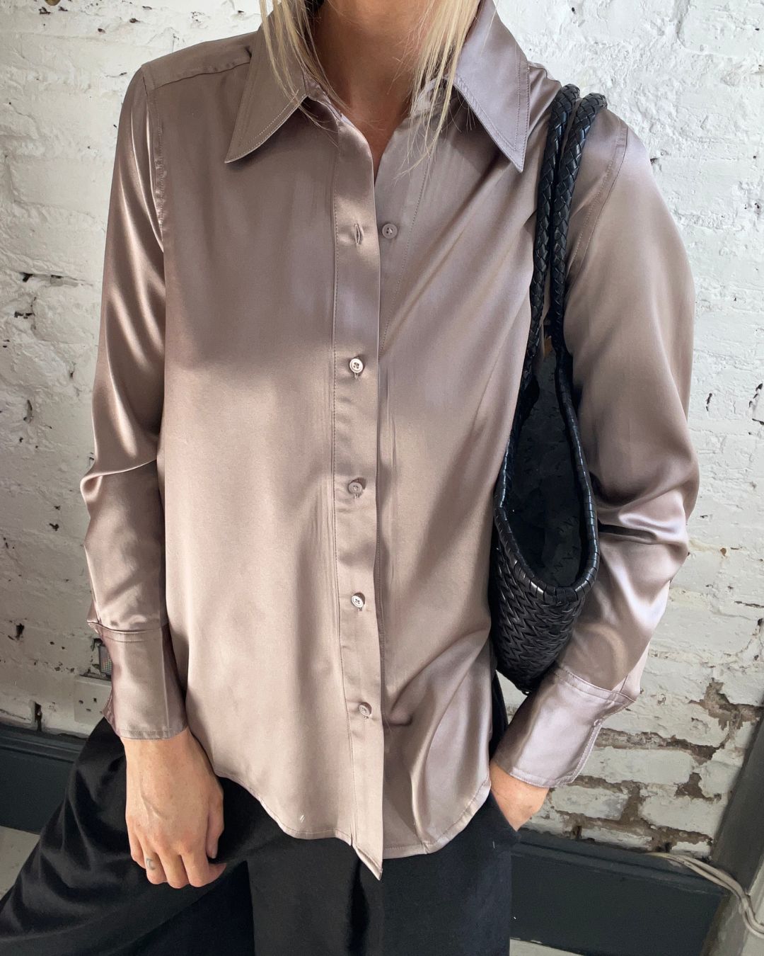 PARK Fia Shirt in Taupe