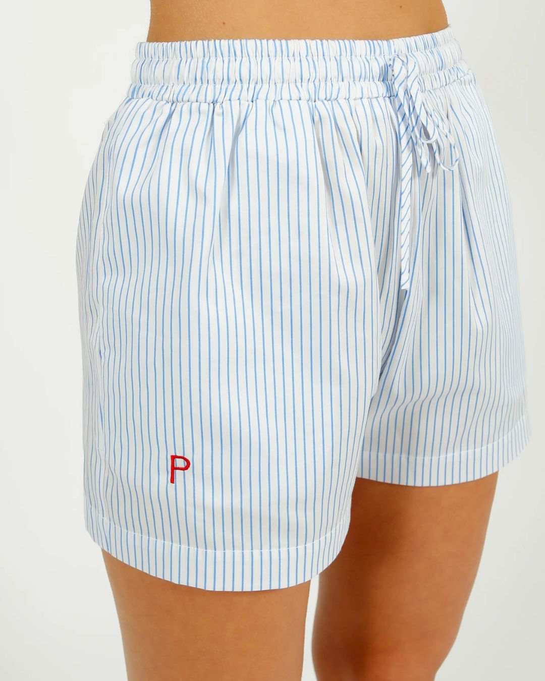 PARK Holiday Shop Stripe Cami Set in Blue Stripe