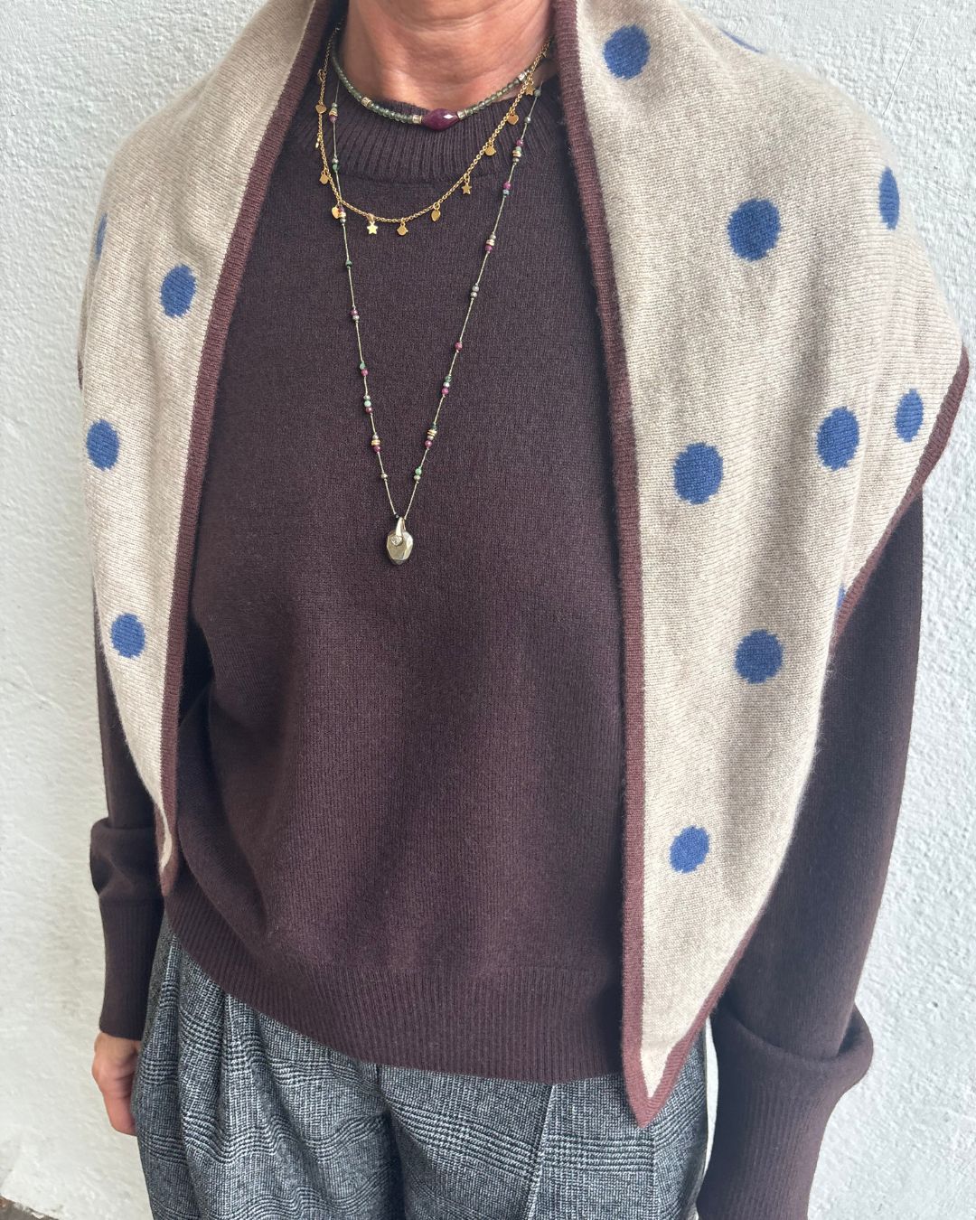 PARK Spot Traingle Scarf
