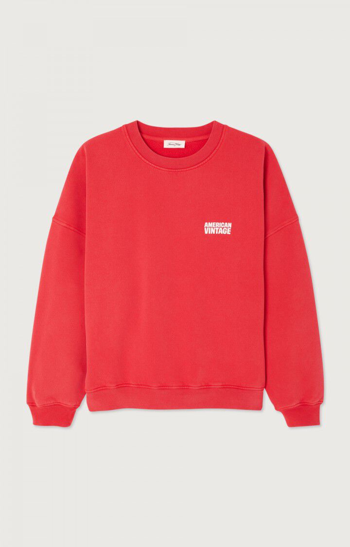 American Vintage Plizzy Sweatshirt in Volcan Vintage