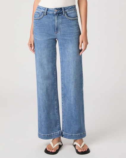 Paige Anessa Wide-Leg Jean in Encino