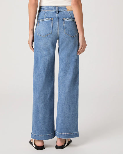 Paige Anessa Wide-Leg Jean in Encino