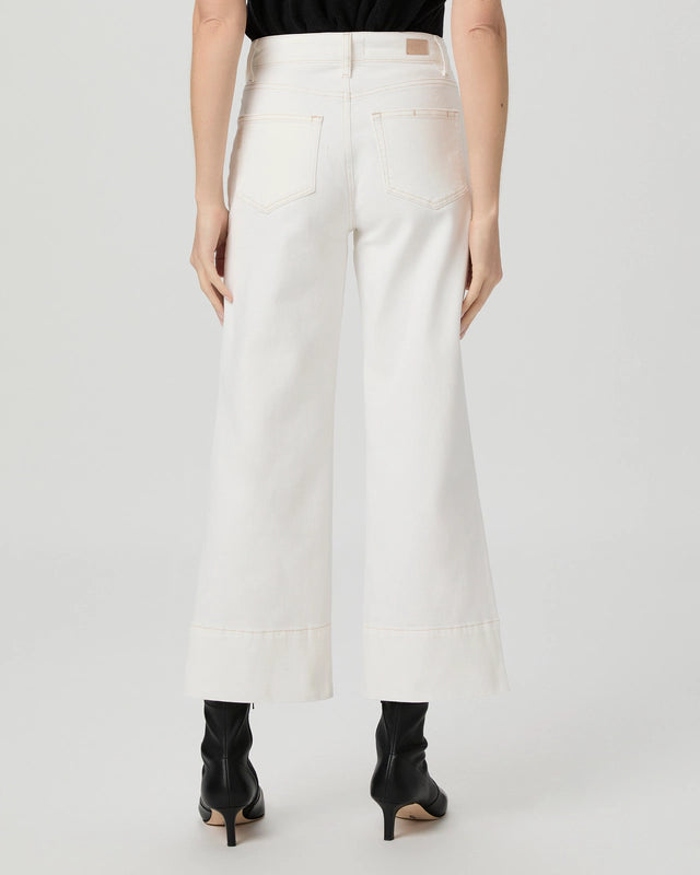 Paige Anessa Vintage Welt Patch Pockets in Toasted Ecru