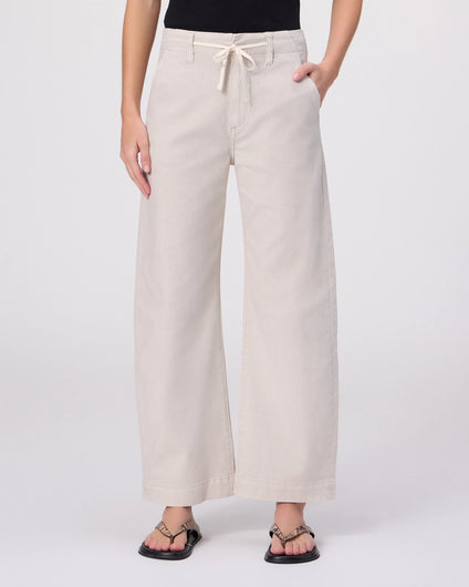 Paige Arellia Ankle Tie in Vintage Pumice Stone