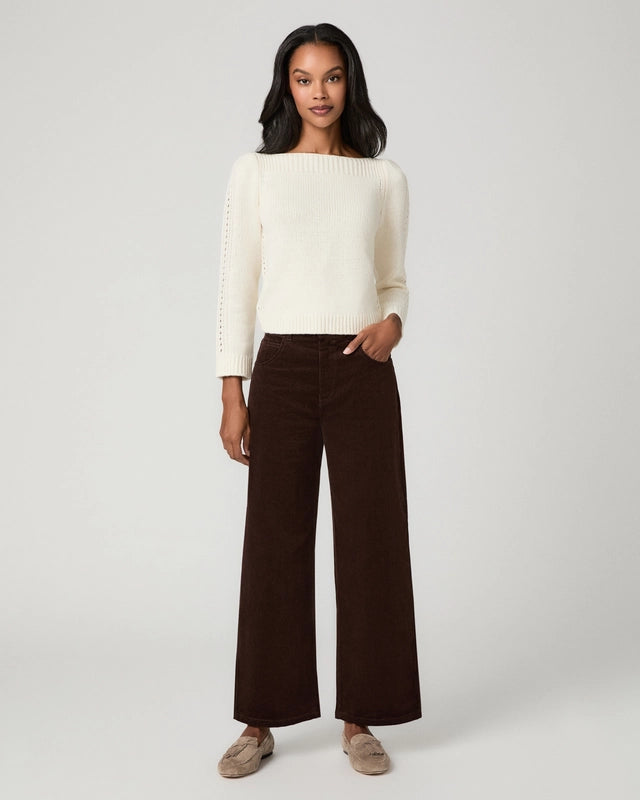 Paige Arellia Corduroy Ankle - Marula Brown