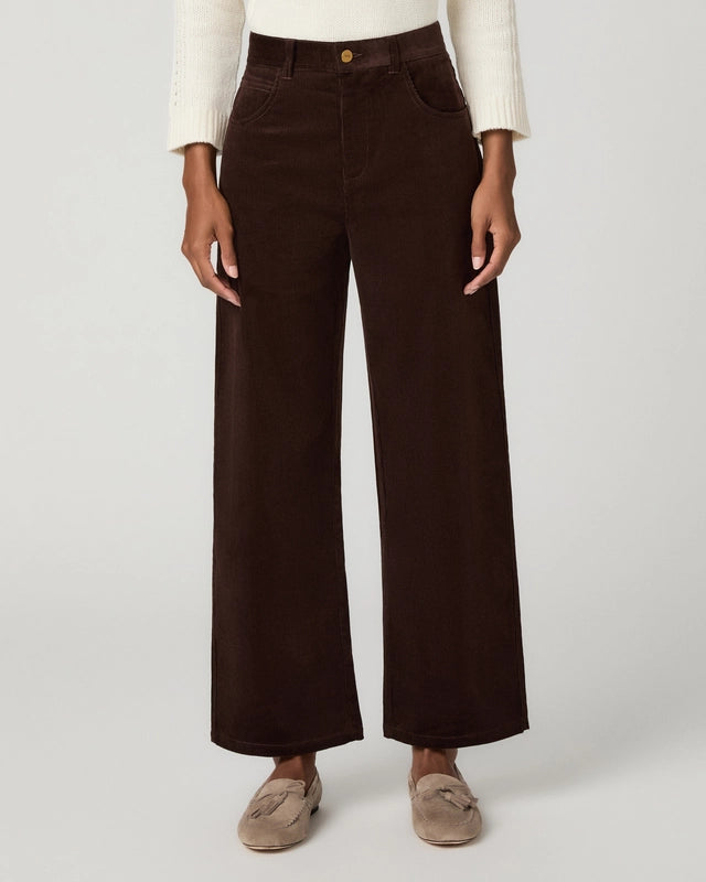 Paige Arellia Corduroy Ankle - Marula Brown