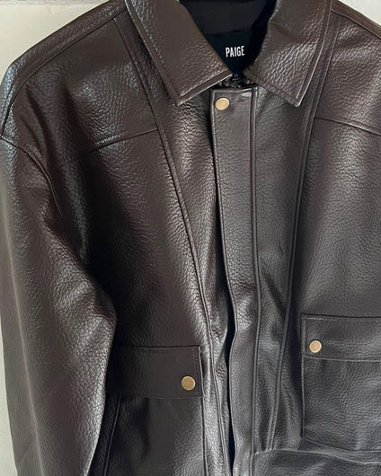 Paige Ashland Jacket - Dark Brown