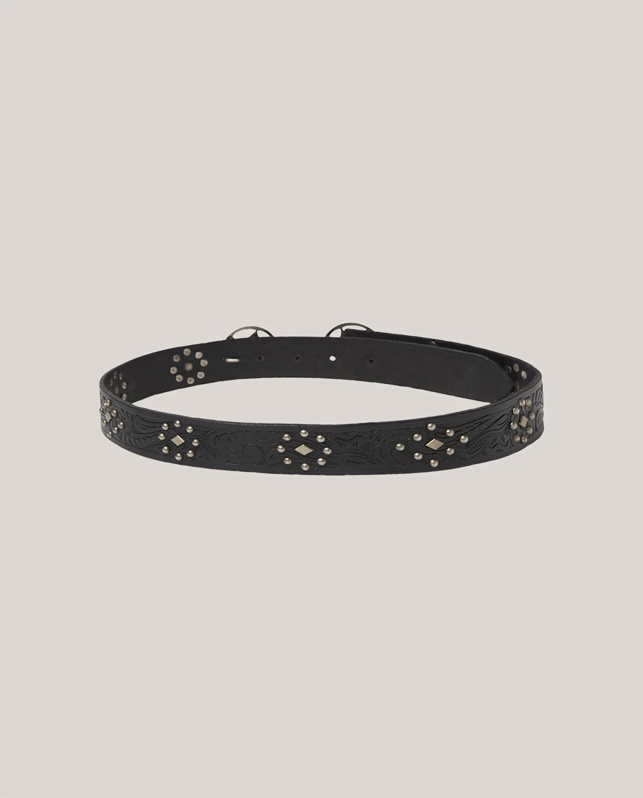 Maison Hotel Rodolofo Belt in Midnight Silver