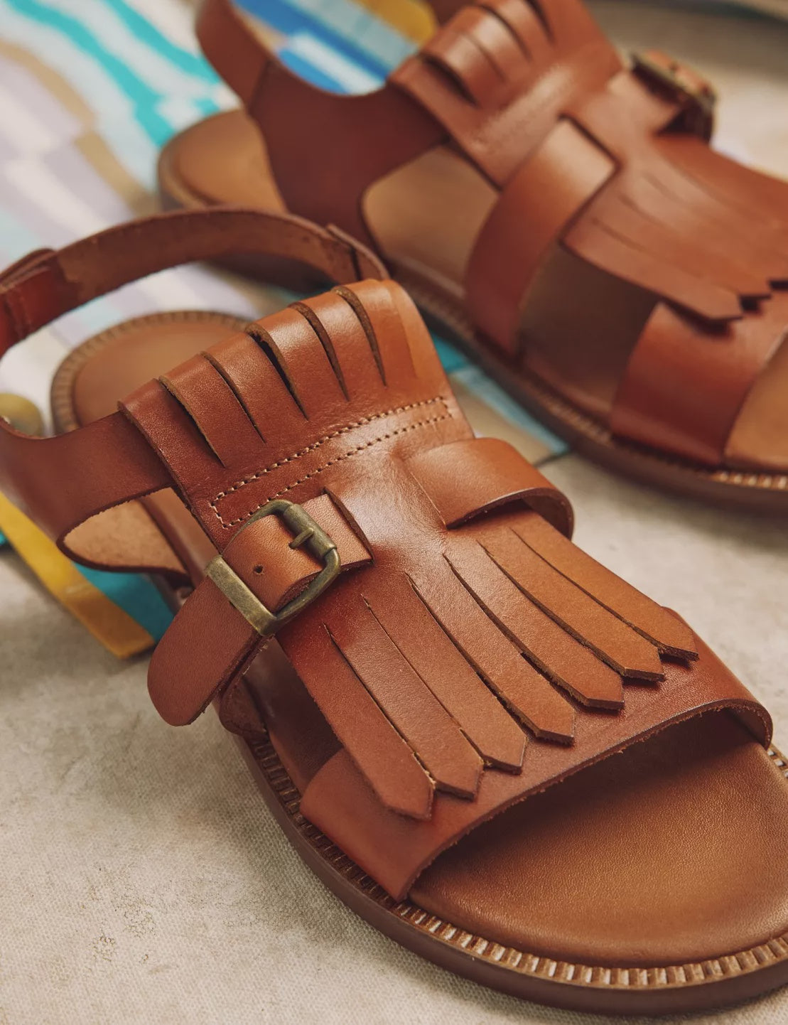 Penelope Chilvers Cordoba Sandals in Tan