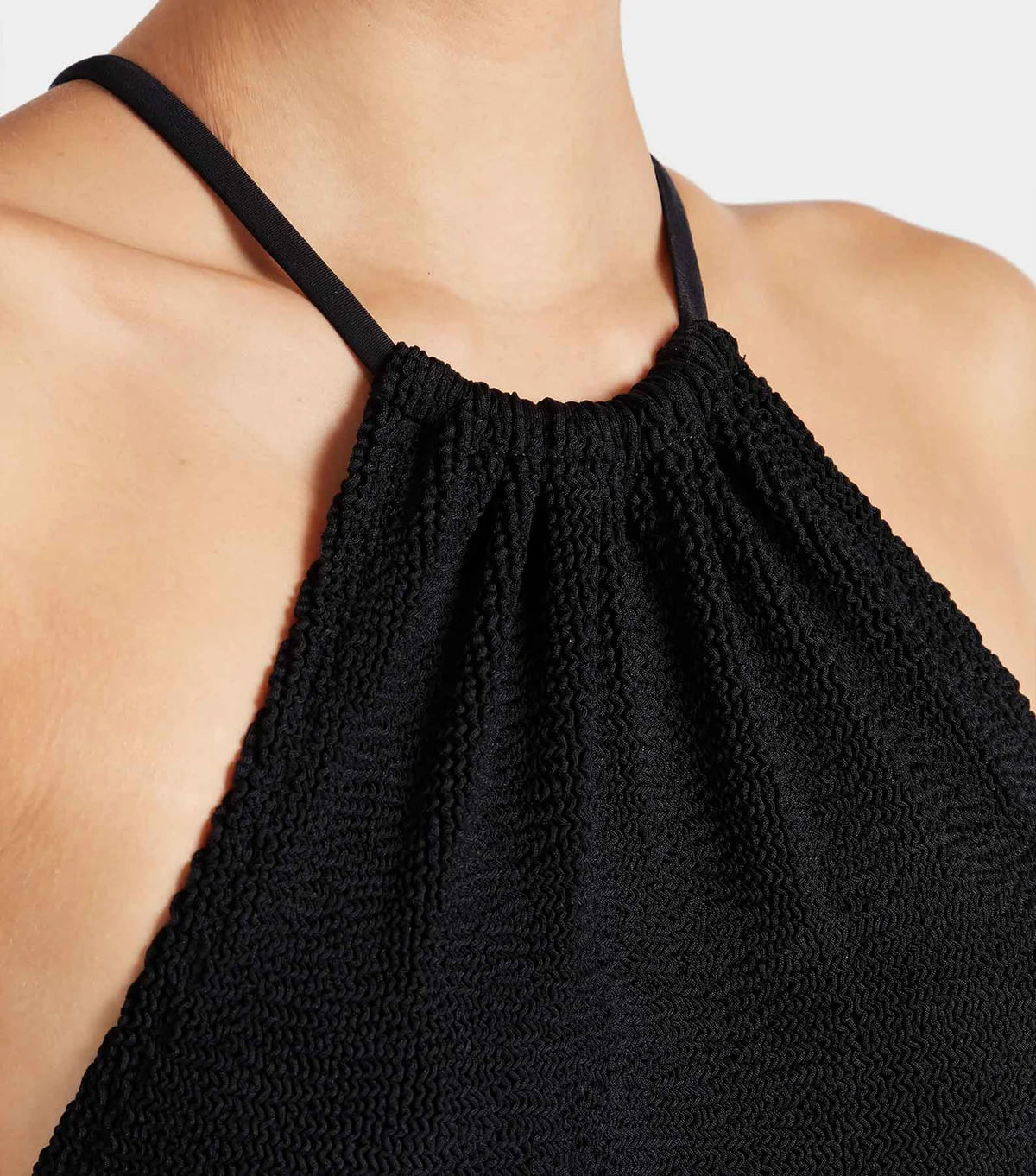 HUNZA G Portia Swimsuit in Black