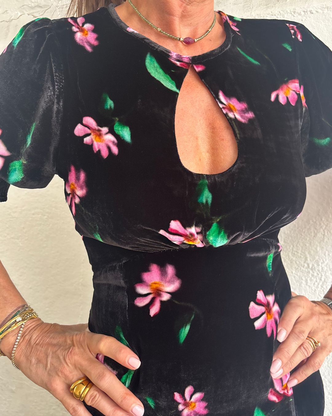 Primrose Park Dani Dress -Blurred Floral