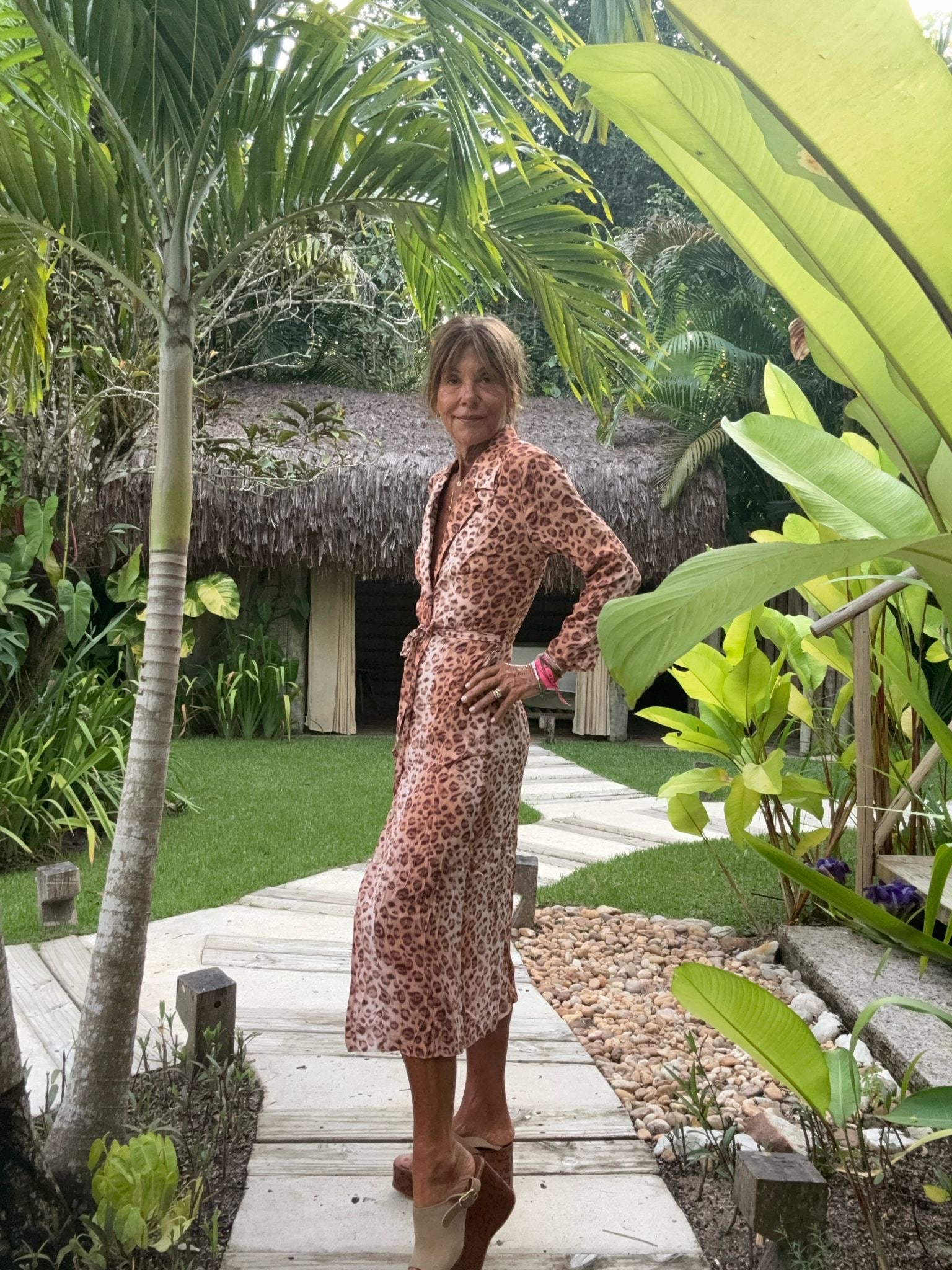 Primrose Park Eli Dress in Leopard