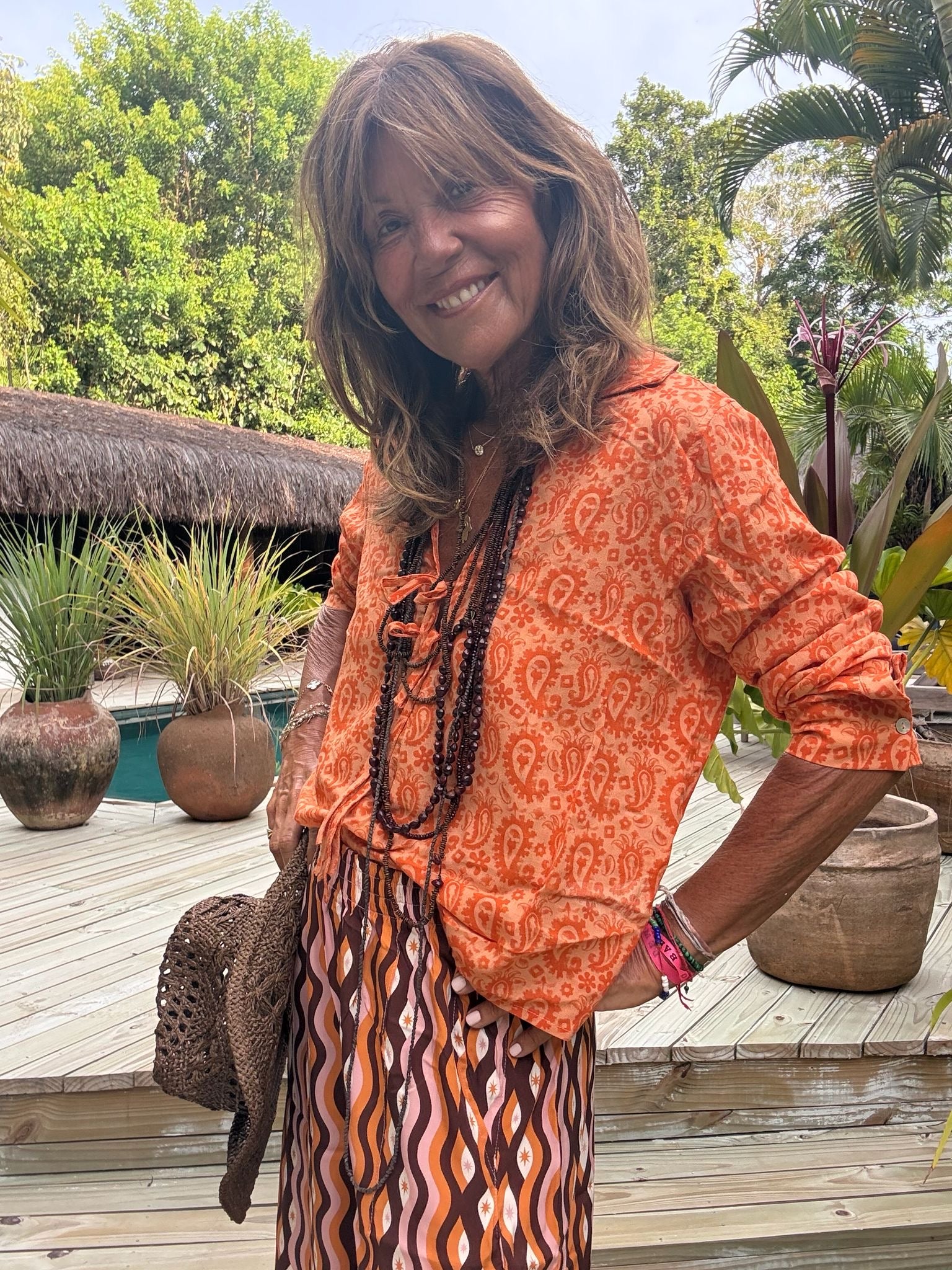 Primrose Park Eve Shirt in Paisley