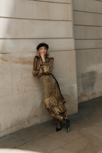 Queens of Archive Farrah Dress in Leopard