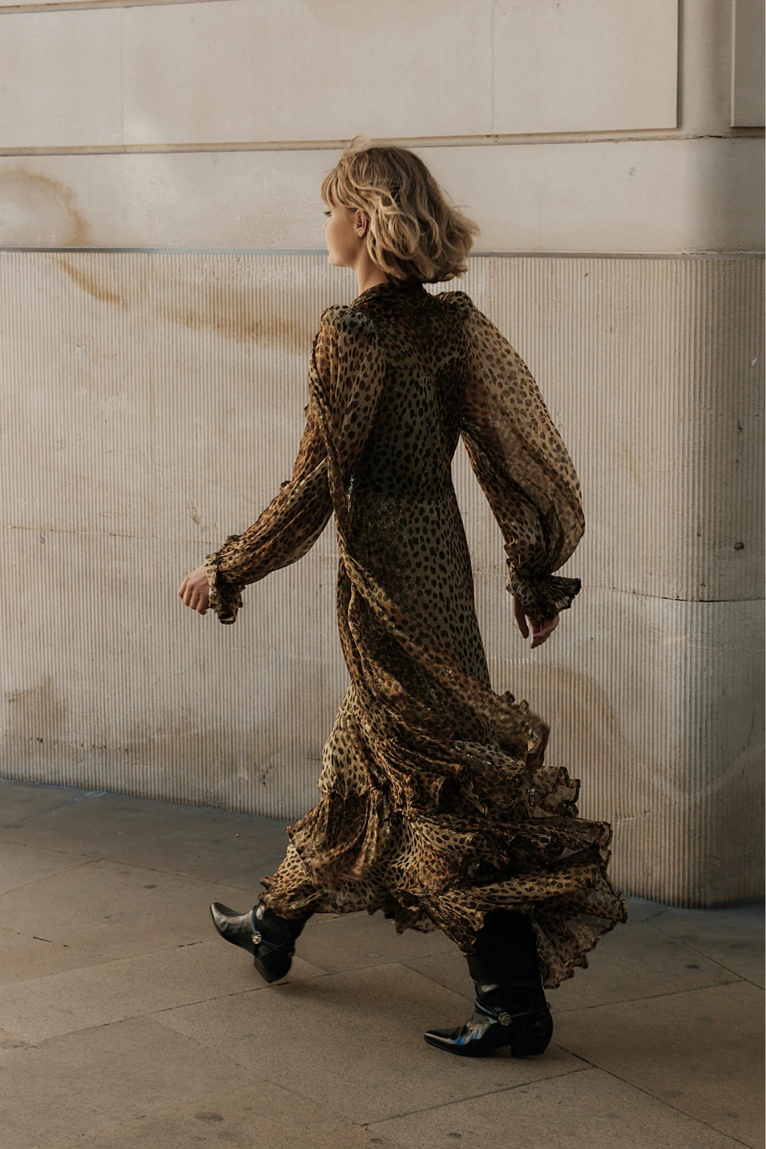 Queens of Archive Farrah Dress in Leopard