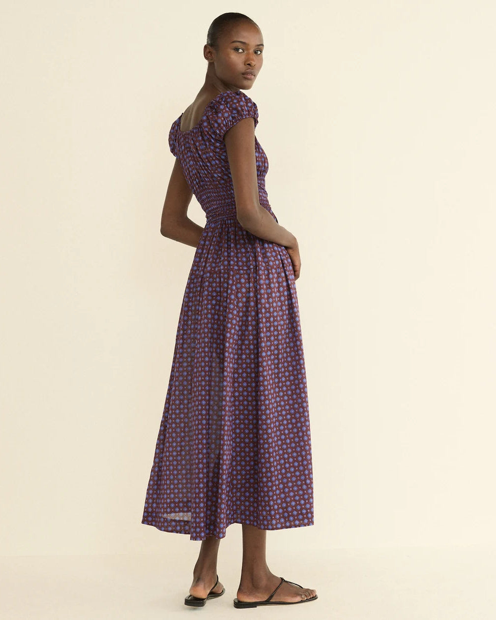 DÔEN Quinelle Dress - Menorca Foulard