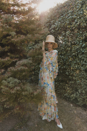 Queens of Archive Eleanor Dress in Lady Garden