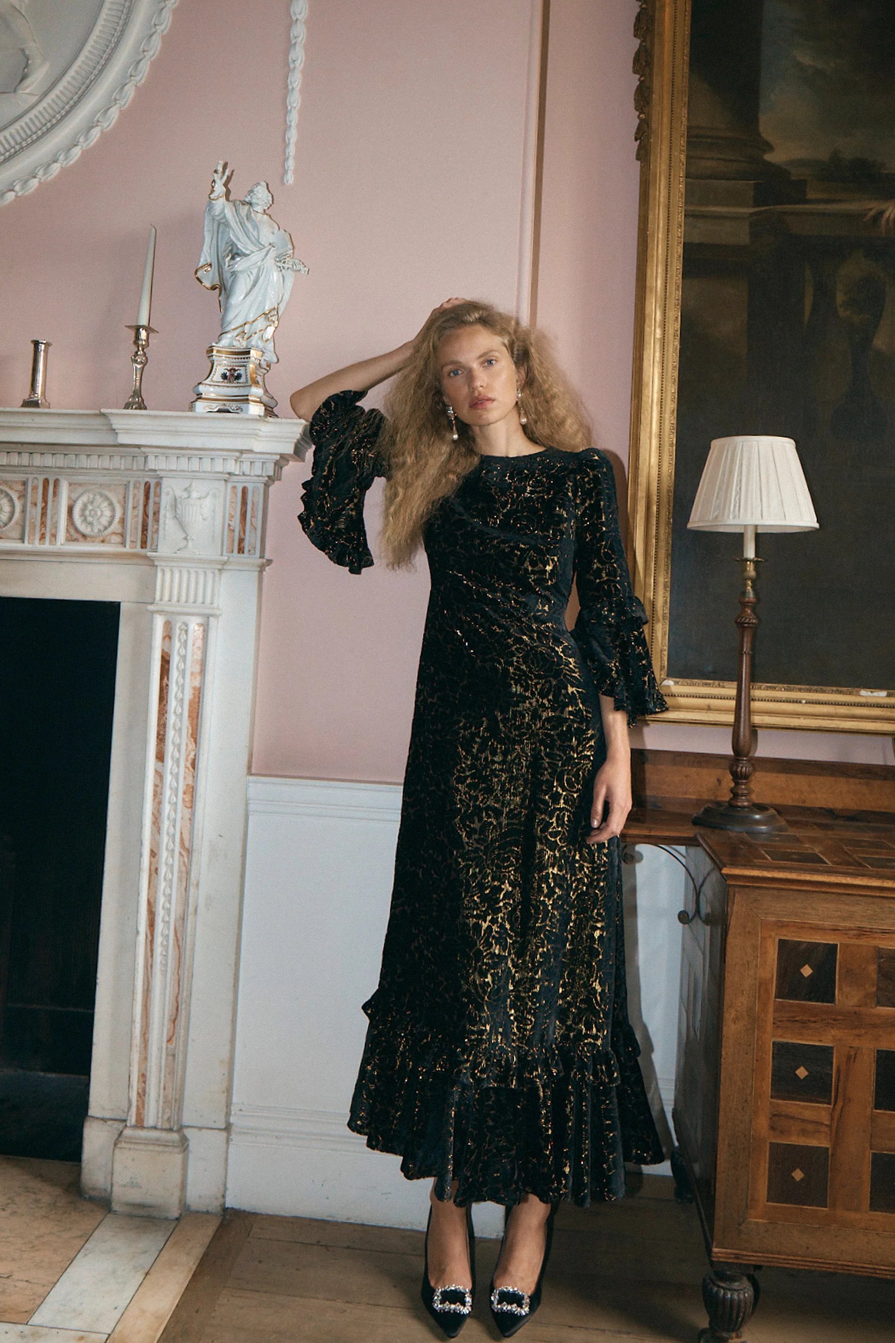 Queens of Archive Chiara Dress - Black
