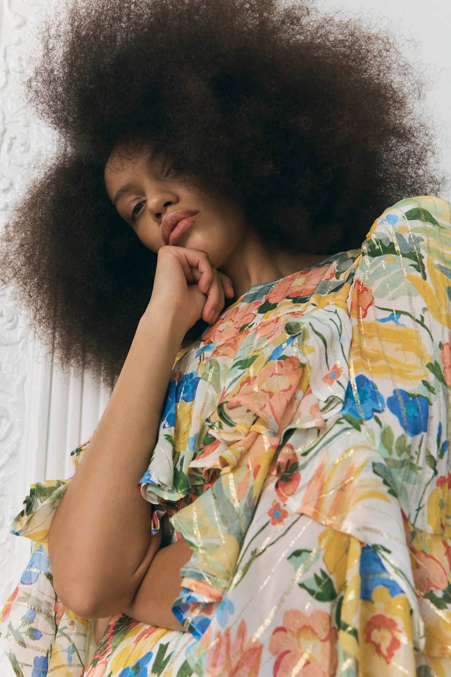Queens of Archive Eleanor Dress in Lady Garden
