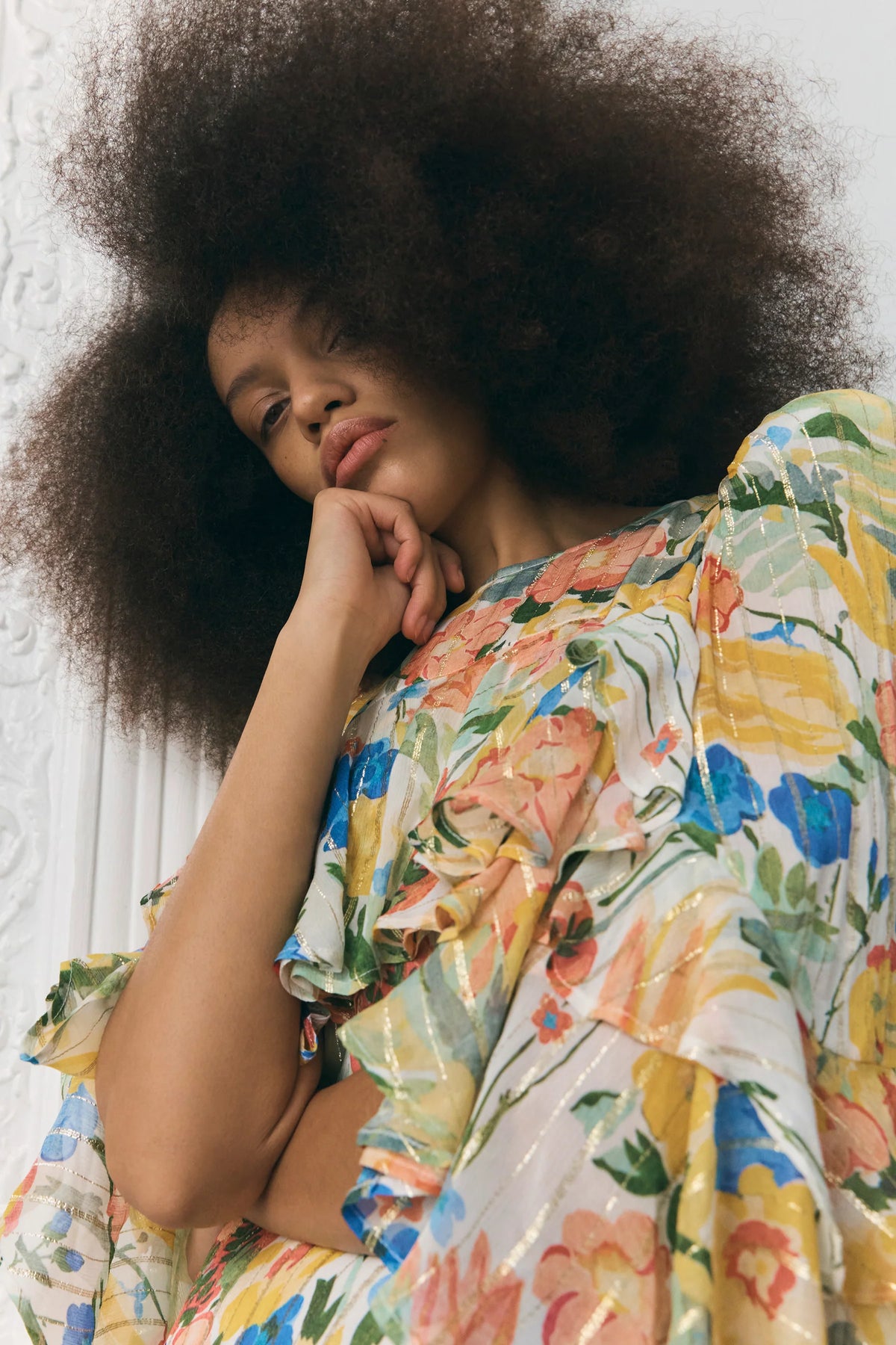 Queens of Archive Eleanor Dress in Lady Garden