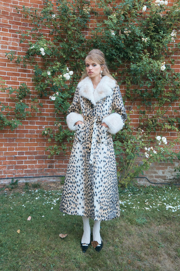Queens of Archive Priscilla Coat - Animal Print