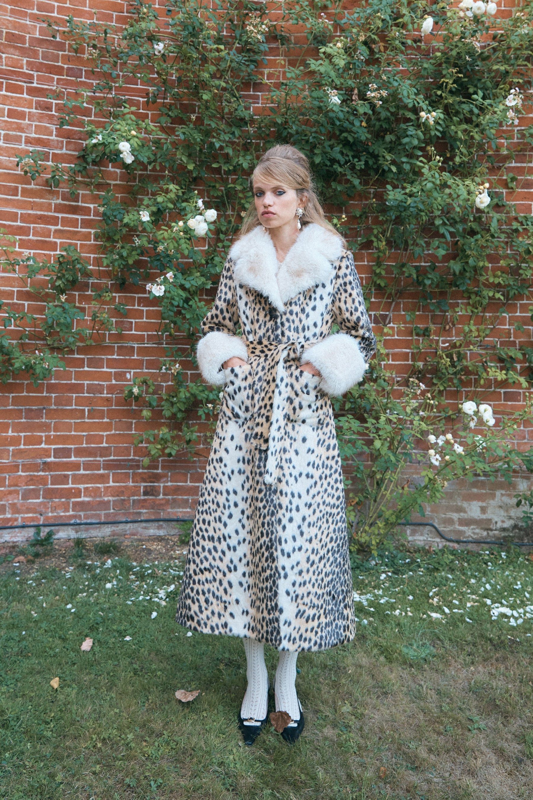 Queens of Archive Priscilla Coat - Animal Print