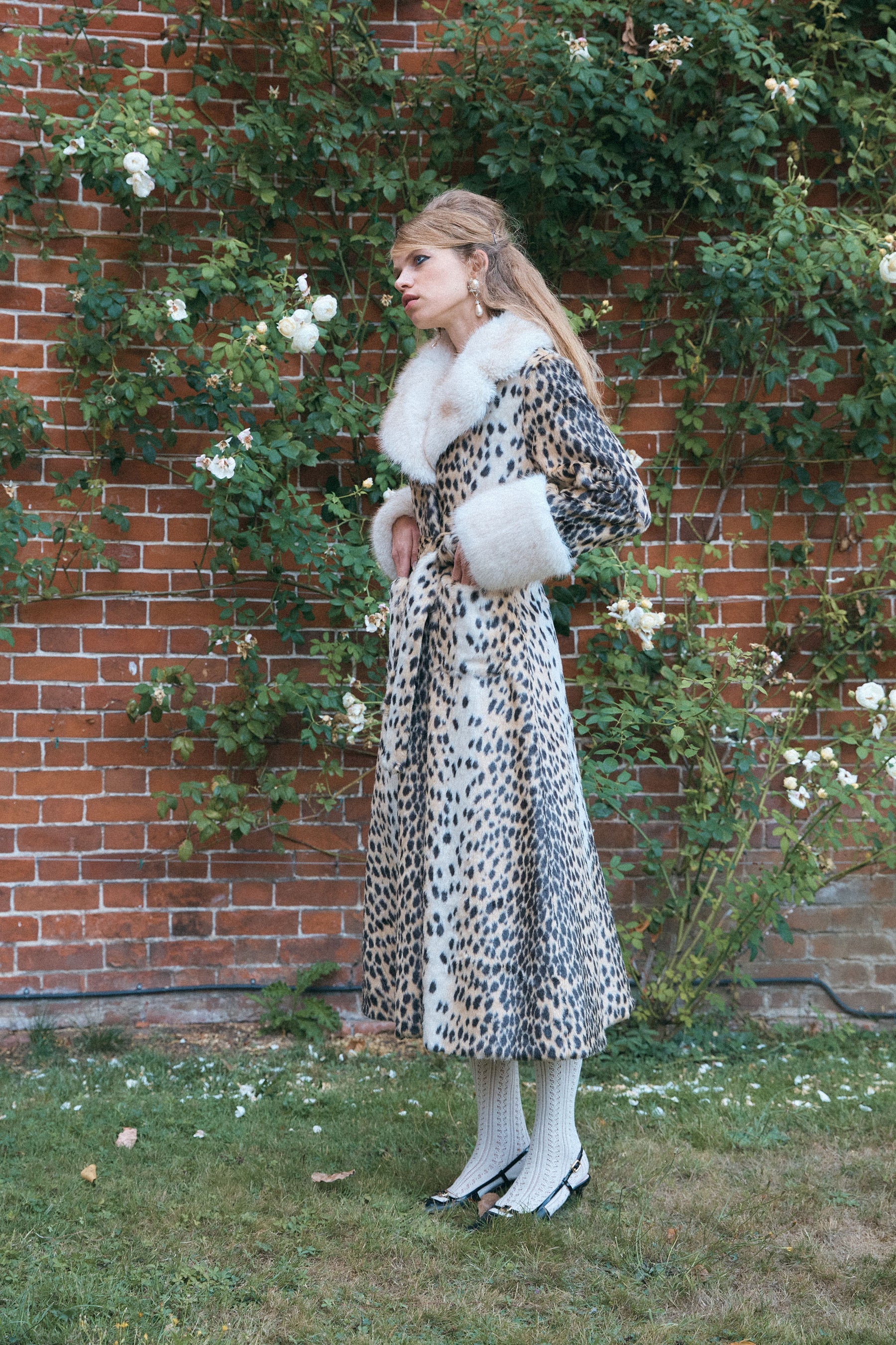 Queens of Archive Priscilla Coat - Animal Print