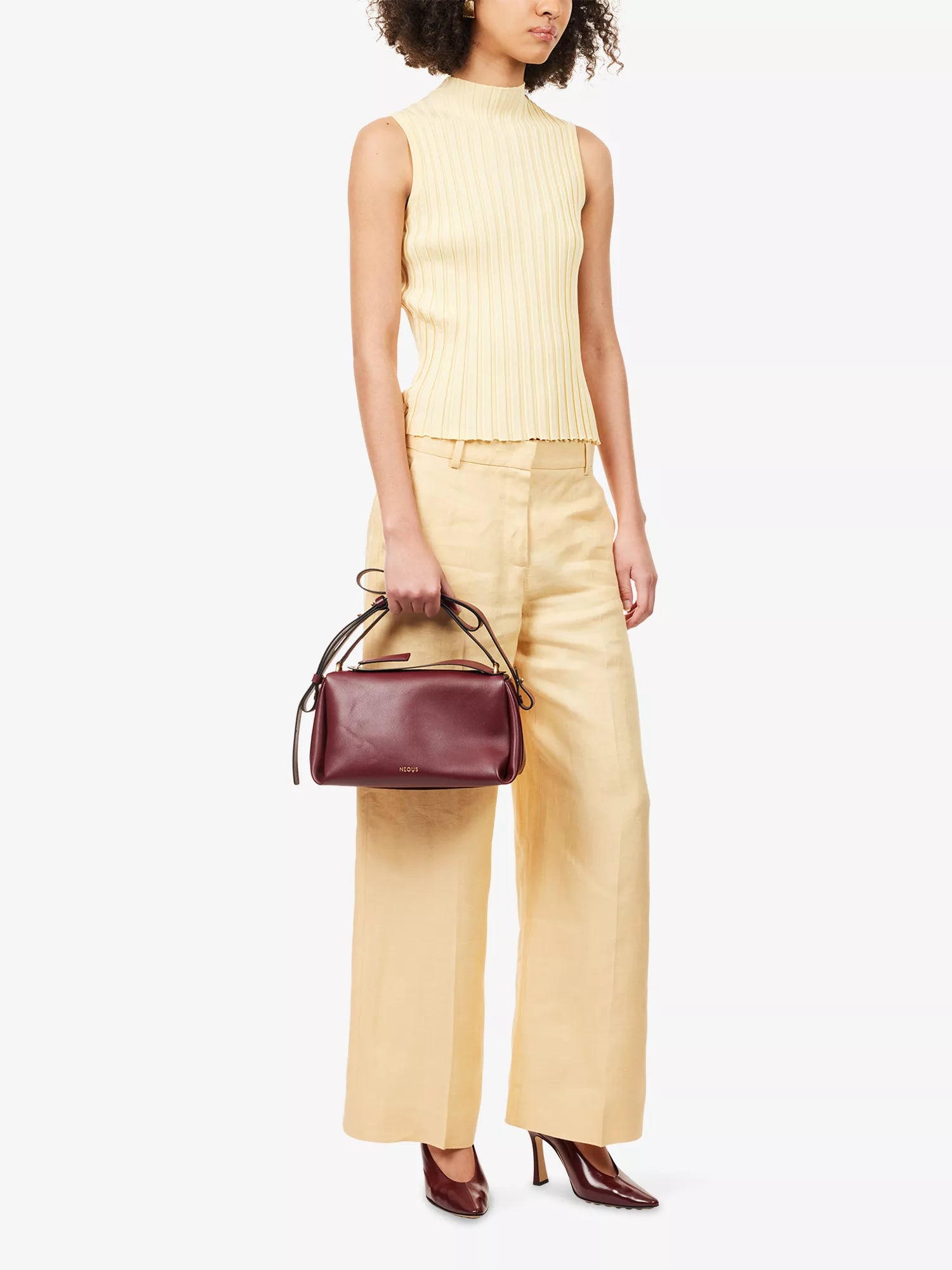 Weekend Maxmara Malizia Trousers in Light Yellow