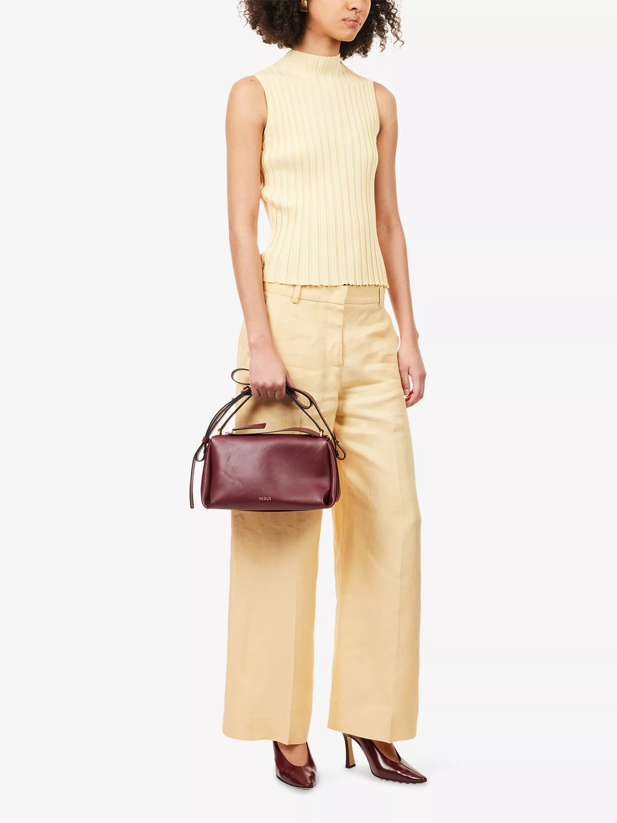 Weekend Maxmara Malizia Trousers in Light Yellow