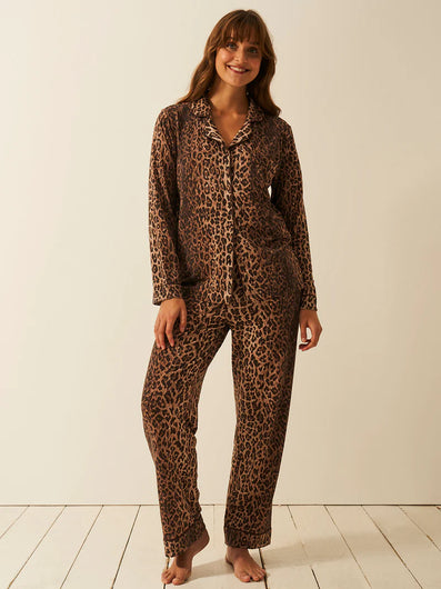 Stripe & Stare X RIXO Long PJ in Leo