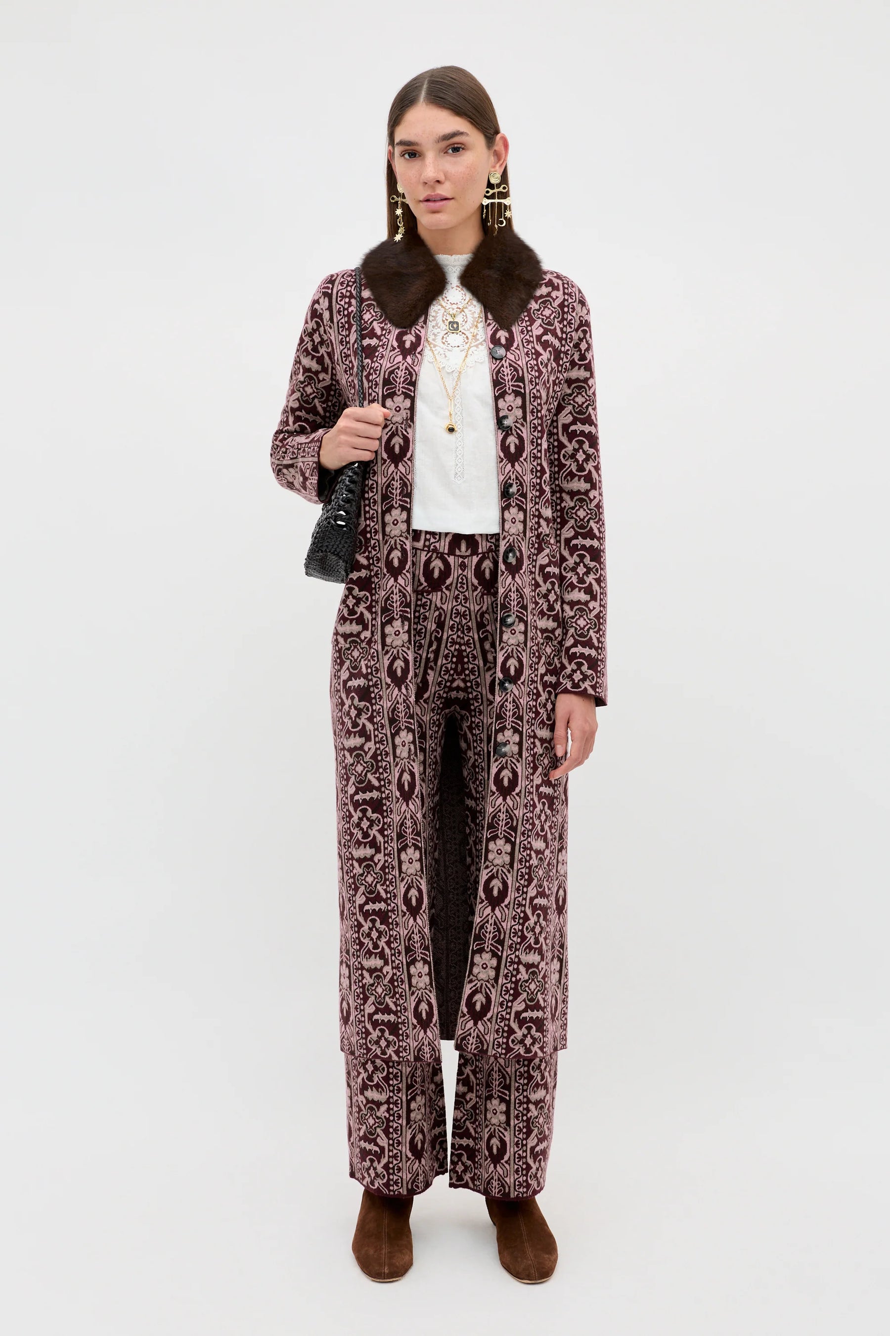 RIXO Ceara Trouser - Tapestry Bloom Multi