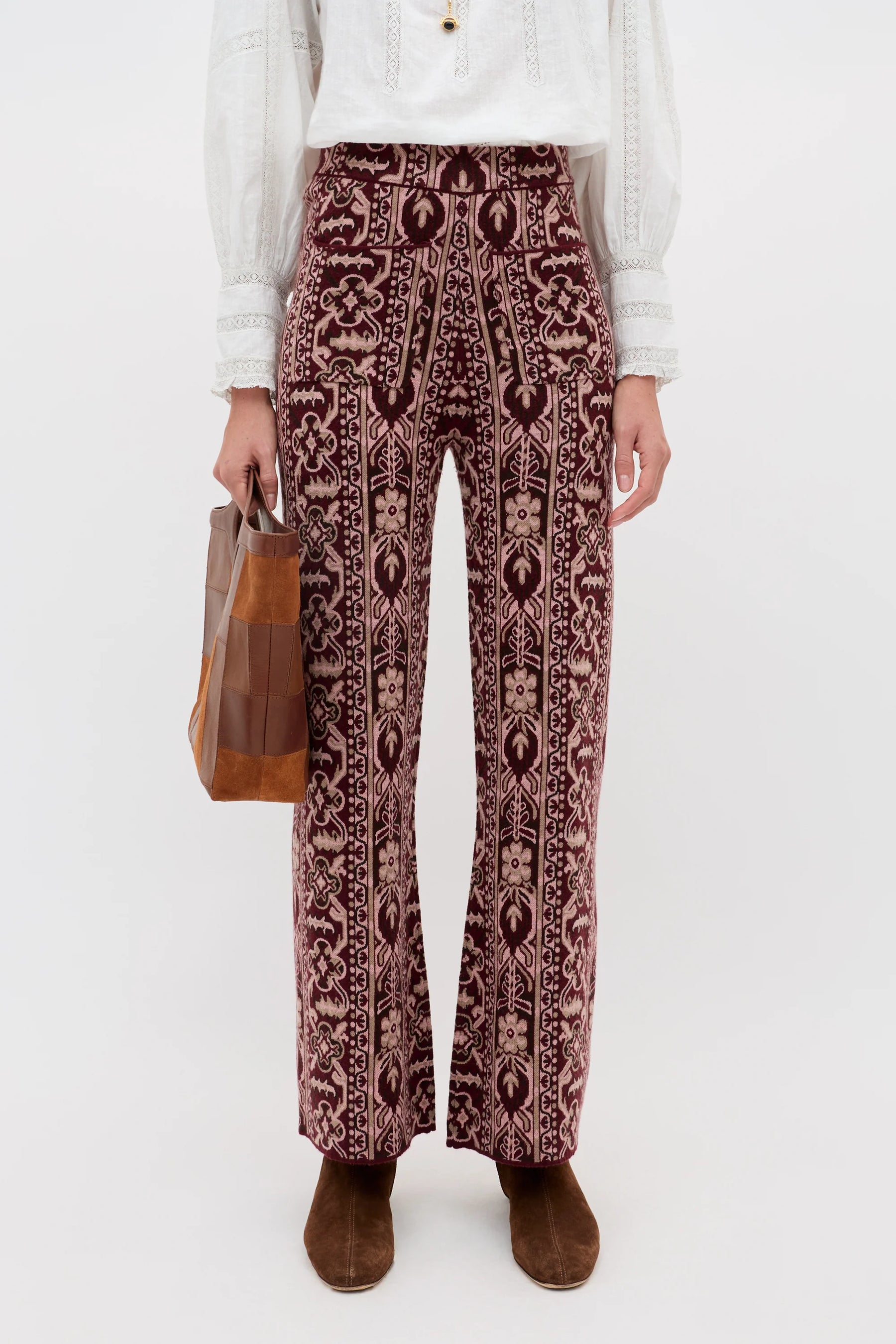 RIXO Ceara Trouser - Tapestry Bloom Multi