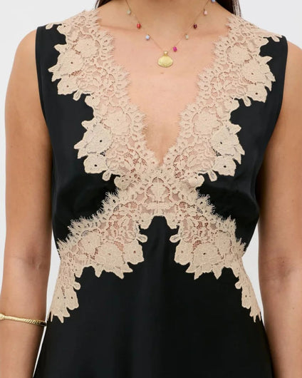 RIXO Emmie Top - Black