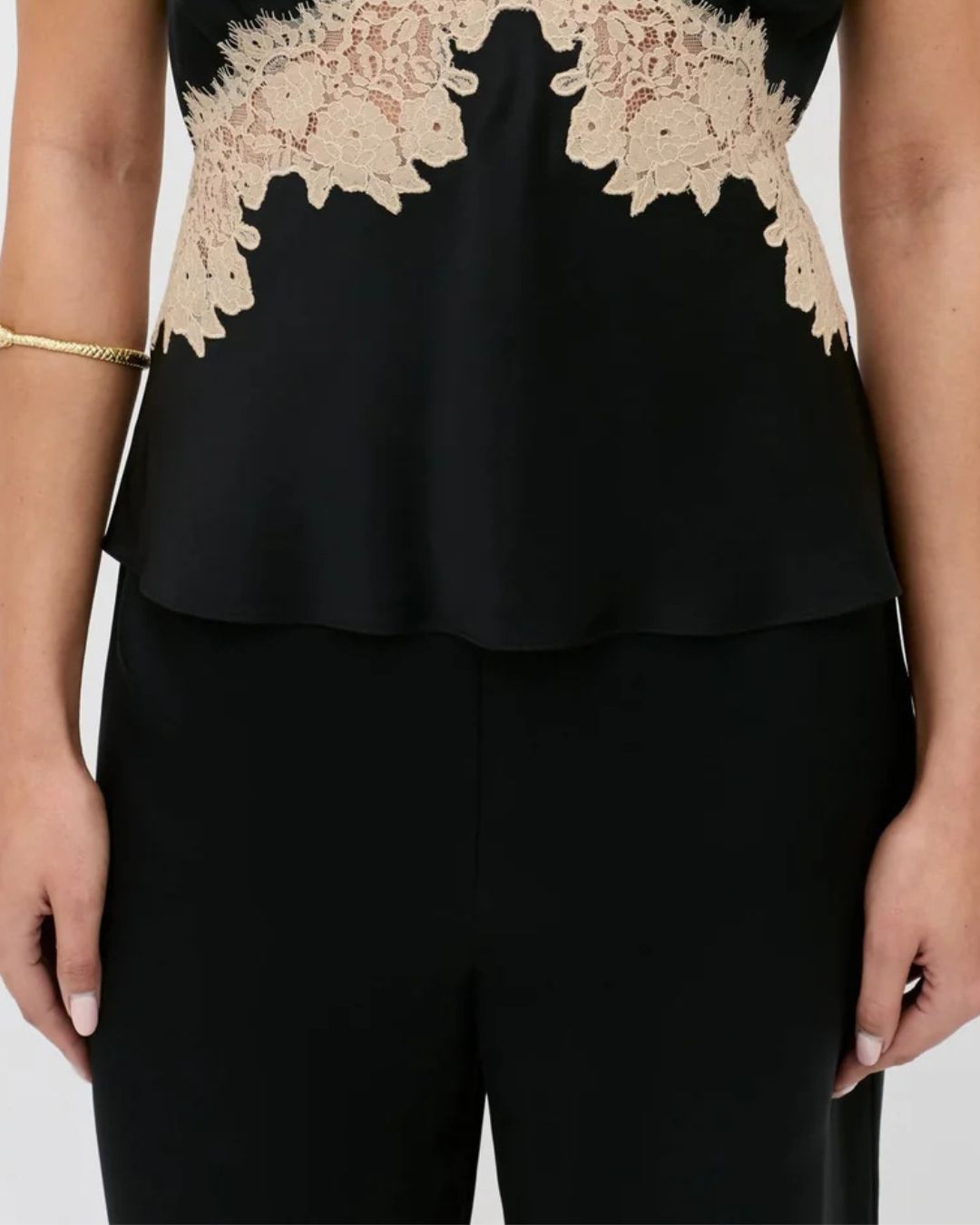 RIXO Emmie Top - Black