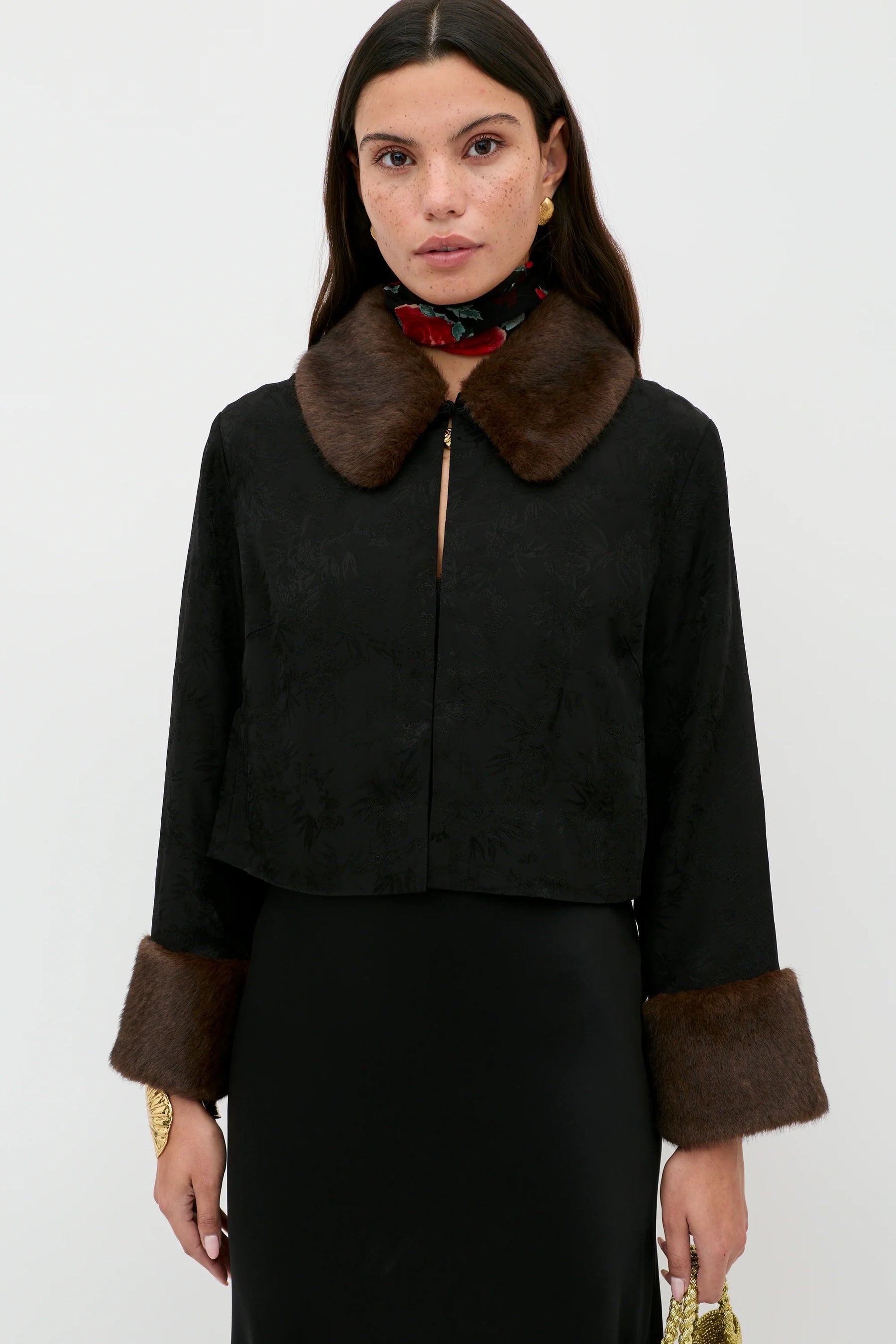 RIXO Luanne Jacket - Black