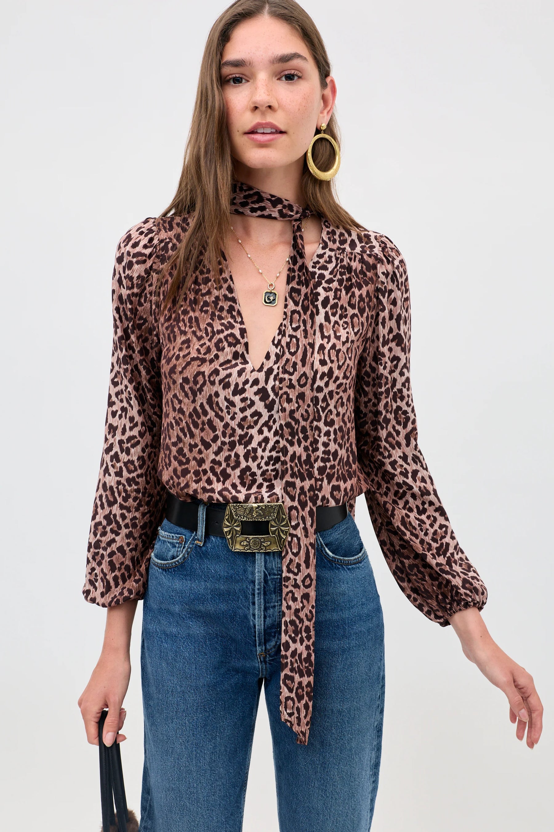 RIXO Moss Top - Leopard