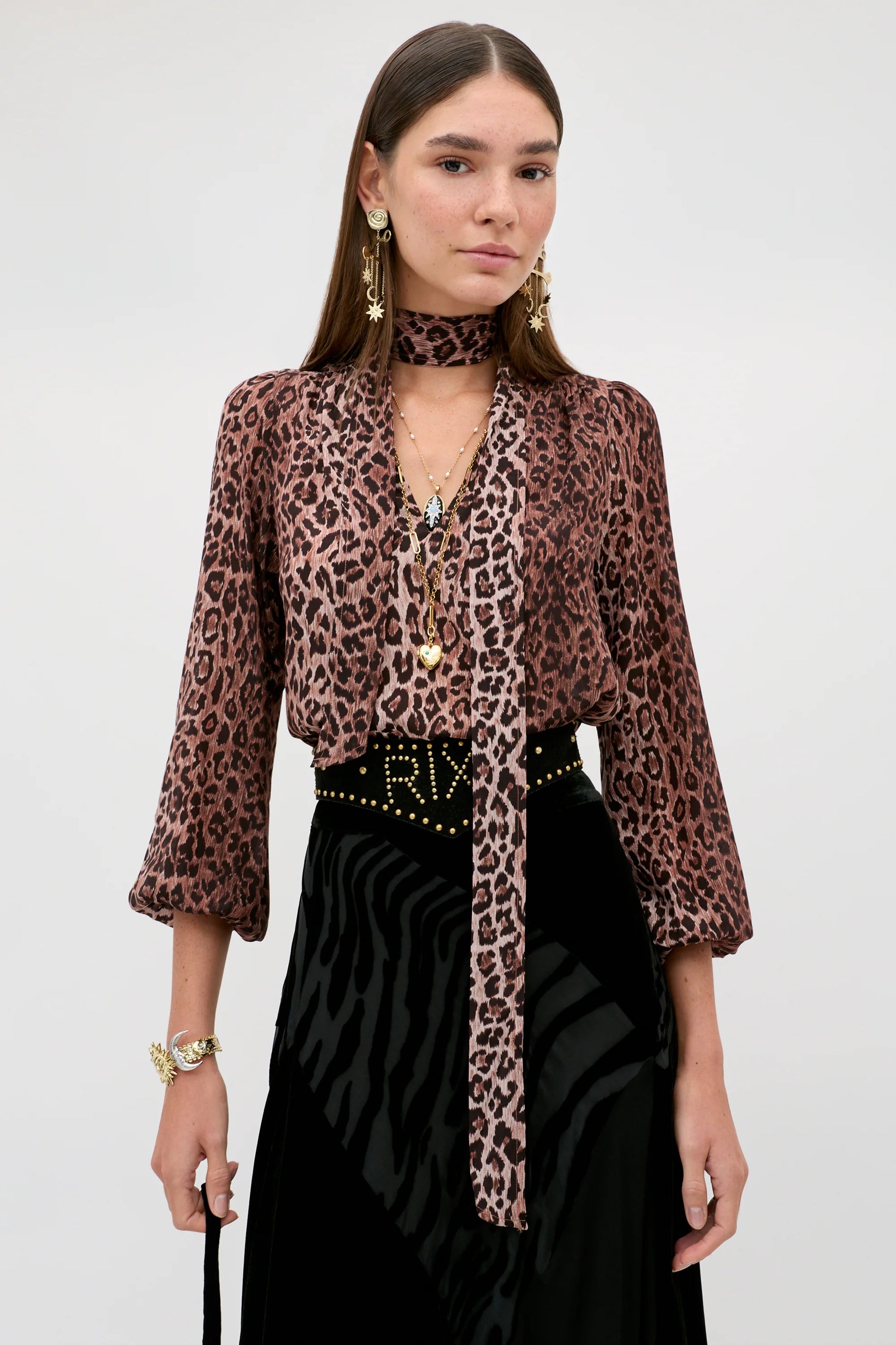 RIXO Moss Top - Leopard