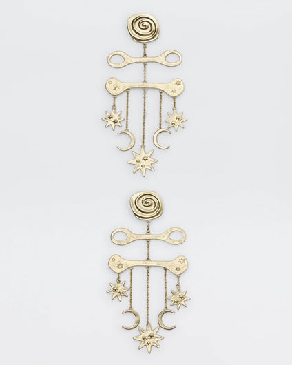 RIXO Shay Earrings - Gold