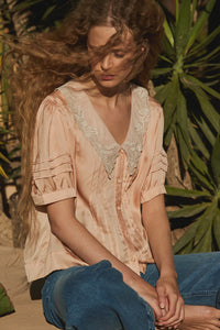 You added <b><u>FAUNE Rose Blouse in Antique Rose</u></b> to your cart.