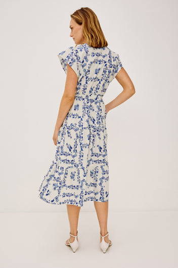 Rails Roza Dress - Ceramic Floral Blue