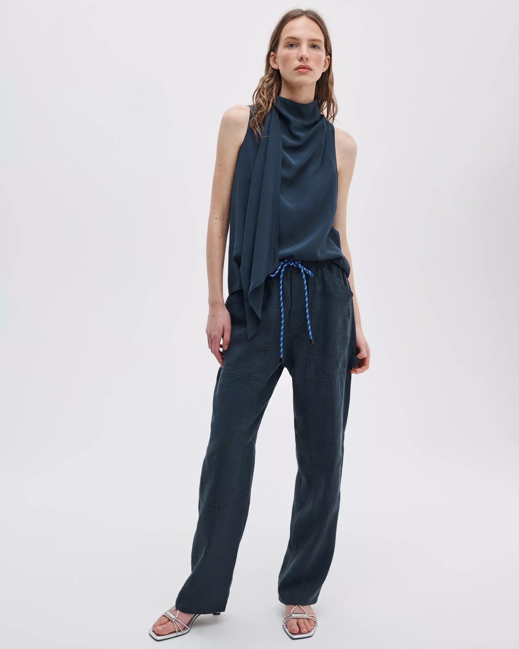 Rag & Bone Atlas Linen Pant - Salute